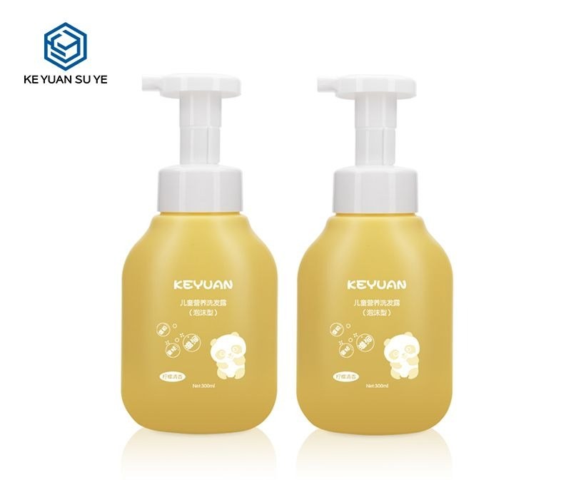 KY141 - Chai Nhựa HDPE Tạo Bọt Sữa Tắm Gội Cho Bé 300ml