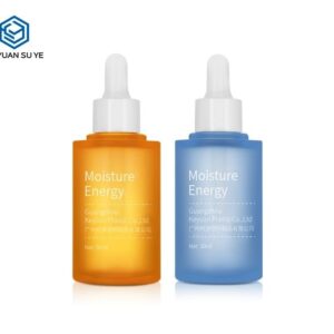 KY147 - Chai Nhỏ Giọt Nhựa PET 2 Lớp Mini 30ml/50ml Vai Thẳng Đáy Bằng