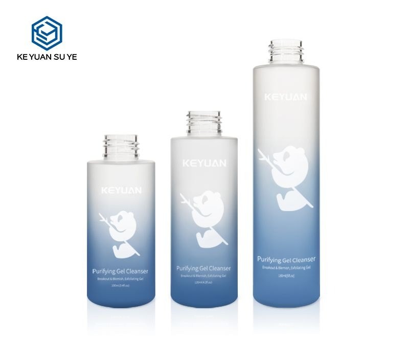 KY149 - Chai Nhựa PET Gradient Xanh Dương Đựng Dầu Gội, Sữa Tắm