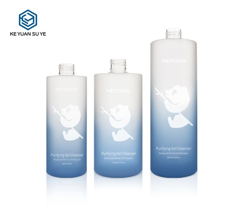 KY149 - Chai Nhựa PET Gradient Xanh Dương Đựng Dầu Gội, Sữa Tắm