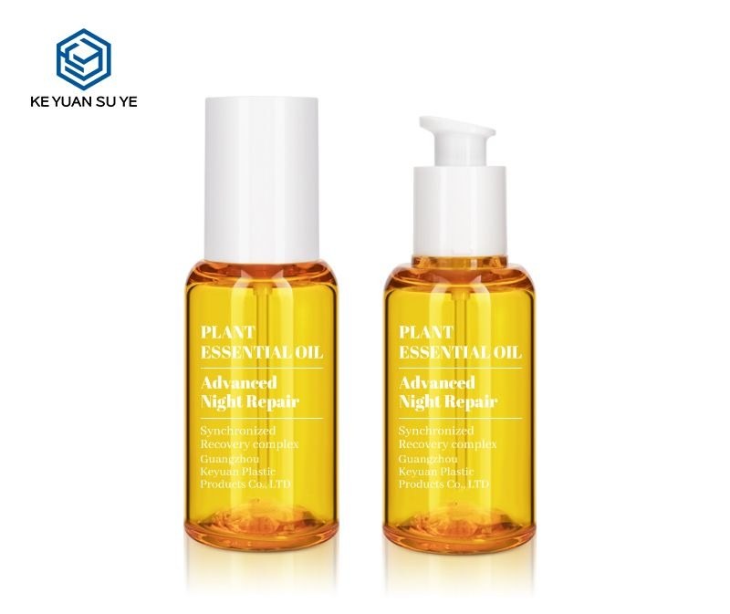 KY154 - Chai Bơm Nhựa PET Hai Lớp Đựng Serum/Tinh Chất Dưỡng Da Ban Đêm
