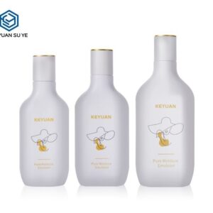 KY159 - Bộ Chai Lọ Mỹ Phẩm PET Trắng Tuyết Nhám Cao Cấp