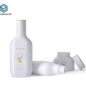 KY159 - Bộ Chai Lọ Mỹ Phẩm PET Trắng Tuyết Nhám Cao Cấp