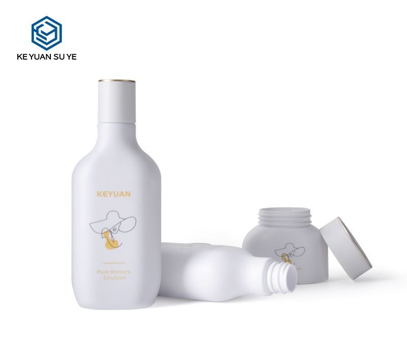 KY159 - Bộ Chai Lọ Mỹ Phẩm PET Trắng Tuyết Nhám Cao Cấp