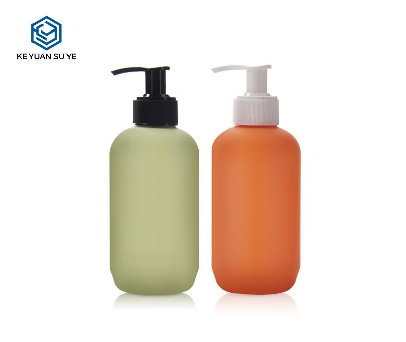 KY160 - Chai Lotion Nhựa HDPE 250ml Phủ Nhung Mềm Soft-Touch