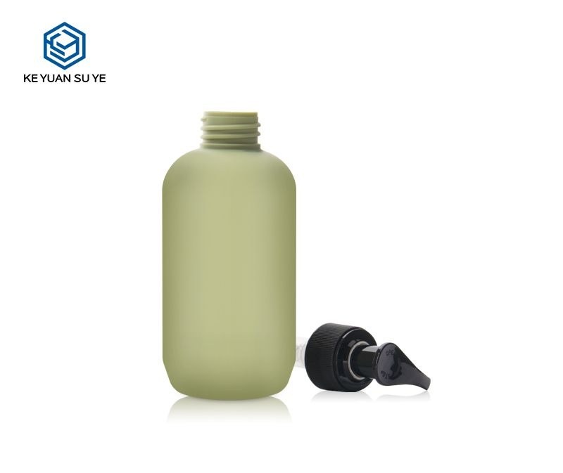 KY160 - Chai Lotion Nhựa HDPE 250ml Phủ Nhung Mềm Soft-Touch