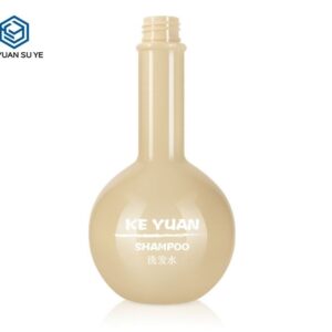 KY163 - Chai nhựa PET 350ml kiểu dáng độc đáo cho dầu gội & sản phẩm chăm sóc