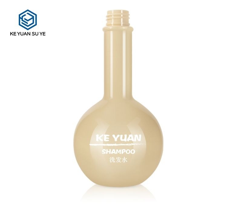 KY163 - Chai nhựa PET 350ml kiểu dáng độc đáo cho dầu gội & sản phẩm chăm sóc