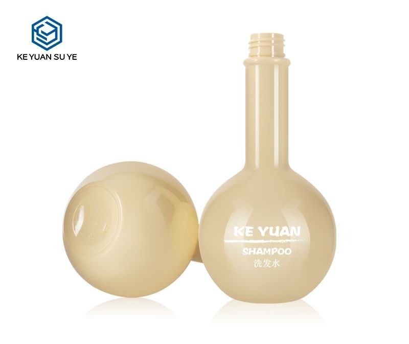 KY163 - Chai nhựa PET 350ml kiểu dáng độc đáo cho dầu gội & sản phẩm chăm sóc