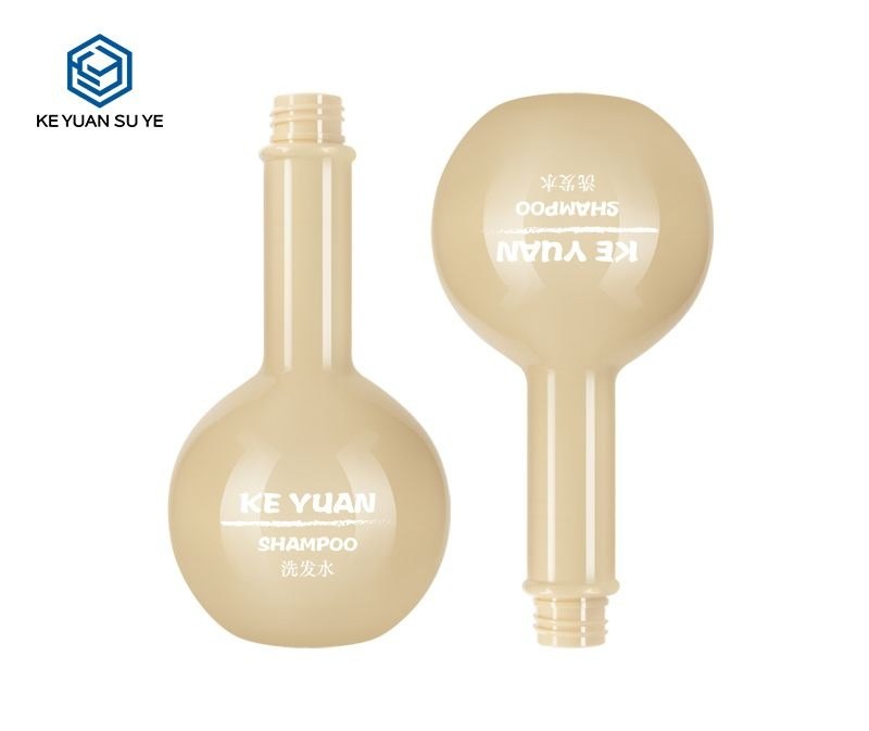KY163 - Chai nhựa PET 350ml kiểu dáng độc đáo cho dầu gội & sản phẩm chăm sóc