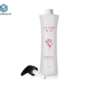 KY166 - Chai Nhựa HDPE Eo Thon 750ml Vai Bẹt Kèm Vòi Xịt, Tùy Chỉnh Kích Thước