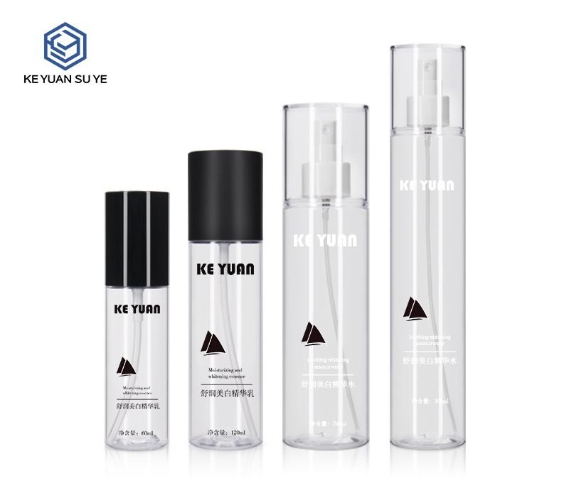 KY169 - Chai Nhựa PET Tròn 60ml-300ml Đầu Xịt Sương/Bơm Lotion