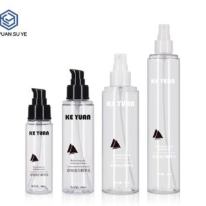 KY169 - Chai Nhựa PET Tròn 60ml-300ml Đầu Xịt Sương/Bơm Lotion