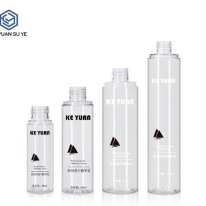 KY169 - Chai Nhựa PET Tròn 60ml-300ml Đầu Xịt Sương/Bơm Lotion
