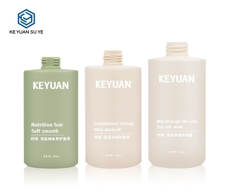 KY174 - Chai Nhựa HDPE Đựng Dầu Gội, Sữa Tắm 300ml/440ml Nắp Vặn