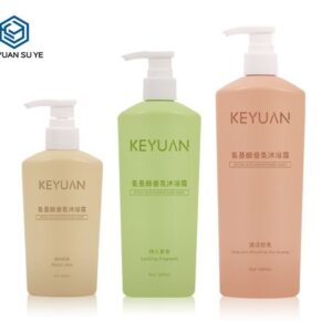 KY176 - Chai Nhua HDPE Dung Dau Goi & Sua Tam Co Voi Bom 200ml/300ml/400ml