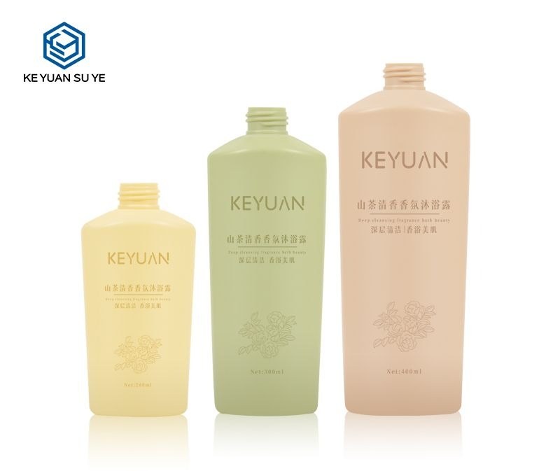 KY177 - Chai Nhựa HDPE Đựng Dầu Gội & Sữa Tắm 200-400ml Nắp Bơm/Nắp Vặn