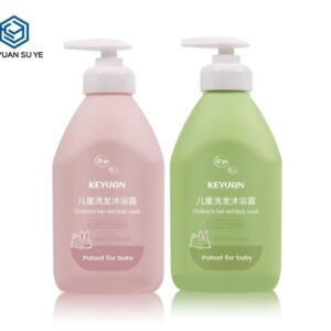 KY180 - Chai Nhua HDPE Dung Dau Goi 500ml Kem Voi Bom