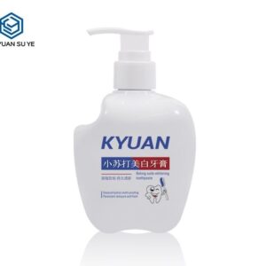 KY181 - Chai Kem Đánh Răng Nhựa PET Trắng 300ml Thiết Kế Độc Đáo
