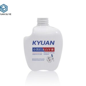 KY181 - Chai Kem Đánh Răng Nhựa PET Trắng 300ml Thiết Kế Độc Đáo