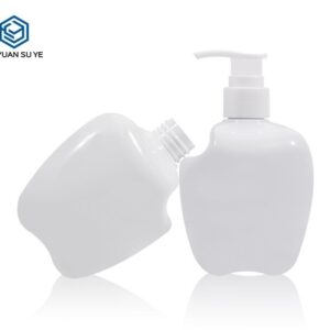 KY181 - Chai Kem Đánh Răng Nhựa PET Trắng 300ml Thiết Kế Độc Đáo