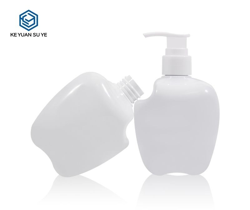 KY181 - Chai Kem Đánh Răng Nhựa PET Trắng 300ml Thiết Kế Độc Đáo