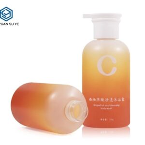 KY183 - Chai Nhựa Tròn 330ml Cao Cấp Đầu Bơm Đặc Biệt