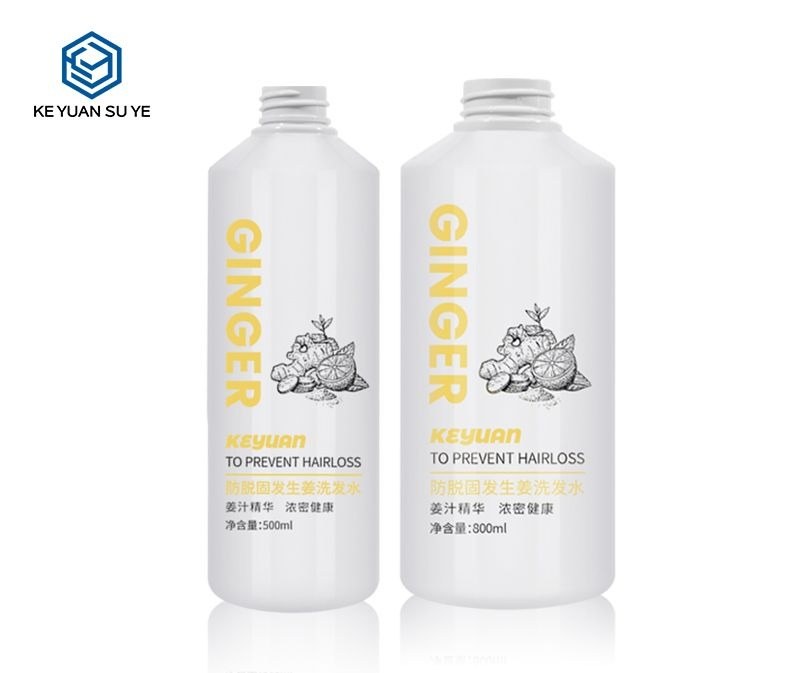 KY184 - Chai Nhựa PET Tròn Đựng Dầu Gội, Sữa Tắm 500ml/800ml