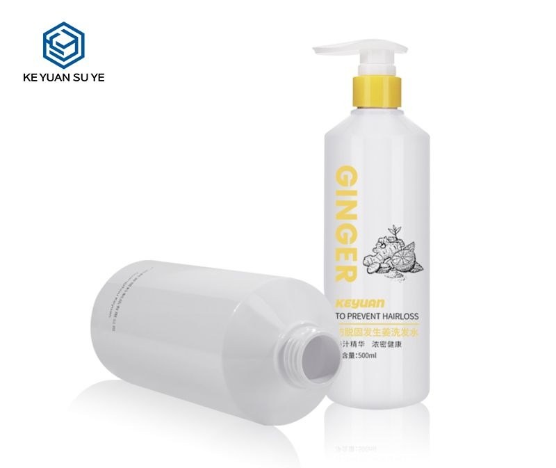 KY184 - Chai Nhựa PET Tròn Đựng Dầu Gội, Sữa Tắm 500ml/800ml