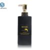 KY186 - Chai nhua PET vai bet 550ml cao cap voi voi bom lotion mau vang