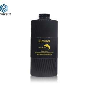 KY186 - Chai nhua PET vai bet 550ml cao cap voi voi bom lotion mau vang