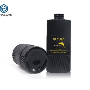 KY186 - Chai nhua PET vai bet 550ml cao cap voi voi bom lotion mau vang