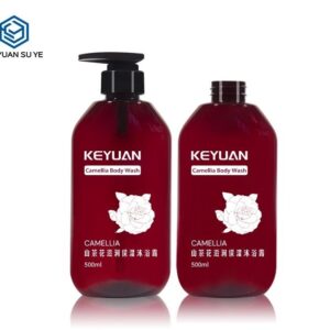 KY187 - Chai Nhua PET Mau Hoang Yen 540ml Nap Bom Den Dung Dau Goi & My Pham
