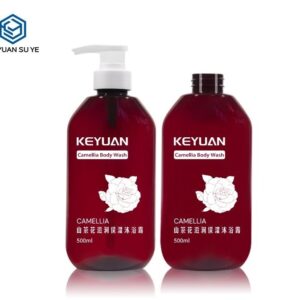 KY187 - Chai Nhua PET Mau Hoang Yen 540ml Nap Bom Den Dung Dau Goi & My Pham