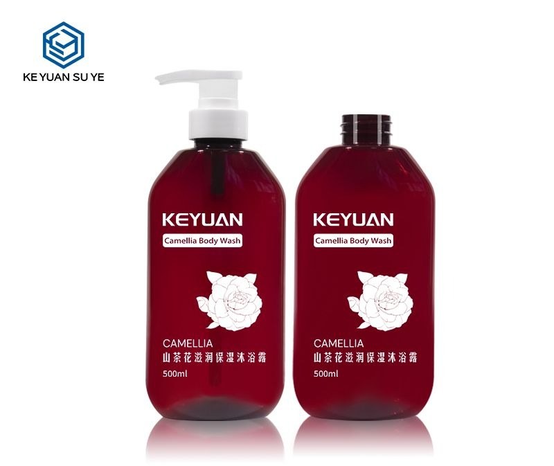 KY187 - Chai Nhua PET Mau Hoang Yen 540ml Nap Bom Den Dung Dau Goi & My Pham