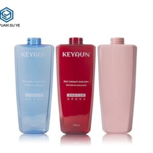 KY188 - Chai Nhựa Đựng Dầu Gội/Dầu Xả 500ml Màu Hồng Kèm Vòi Bơm Lotion