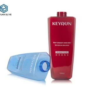 KY188 - Chai Nhựa Đựng Dầu Gội/Dầu Xả 500ml Màu Hồng Kèm Vòi Bơm Lotion