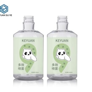 KY190 - Chai xit nhua PET trong suot 500ml dung voi voi phun co (trigger)