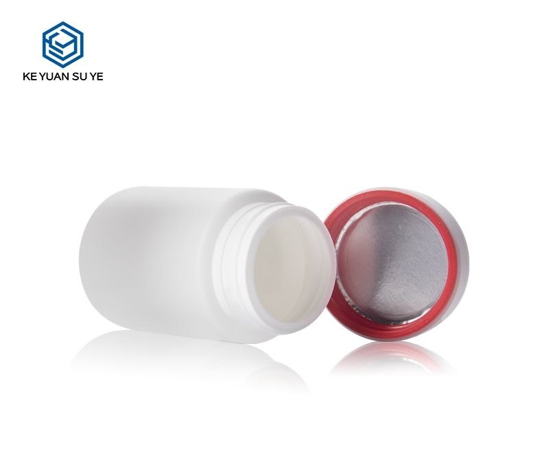 KY191 - Chai nhựa HDPE trắng miệng rộng đựng viên nén, viên nang