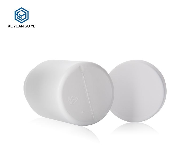 KY191 - Chai nhựa HDPE trắng miệng rộng đựng viên nén, viên nang