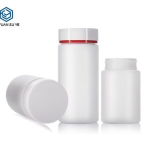KY191 - Chai nhựa HDPE trắng miệng rộng đựng viên nén, viên nang