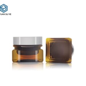 KY195-2 - Chai Nhựa PET Màu Hổ Phách Đựng Toner/Lotion Kèm Vòi Bơm, 20-120ml