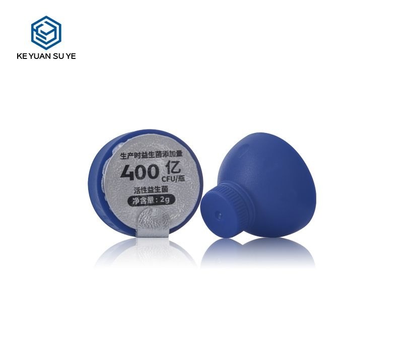 KY198 - Chai nhựa HDPE mini đựng bột đông khô prebiotics 2g