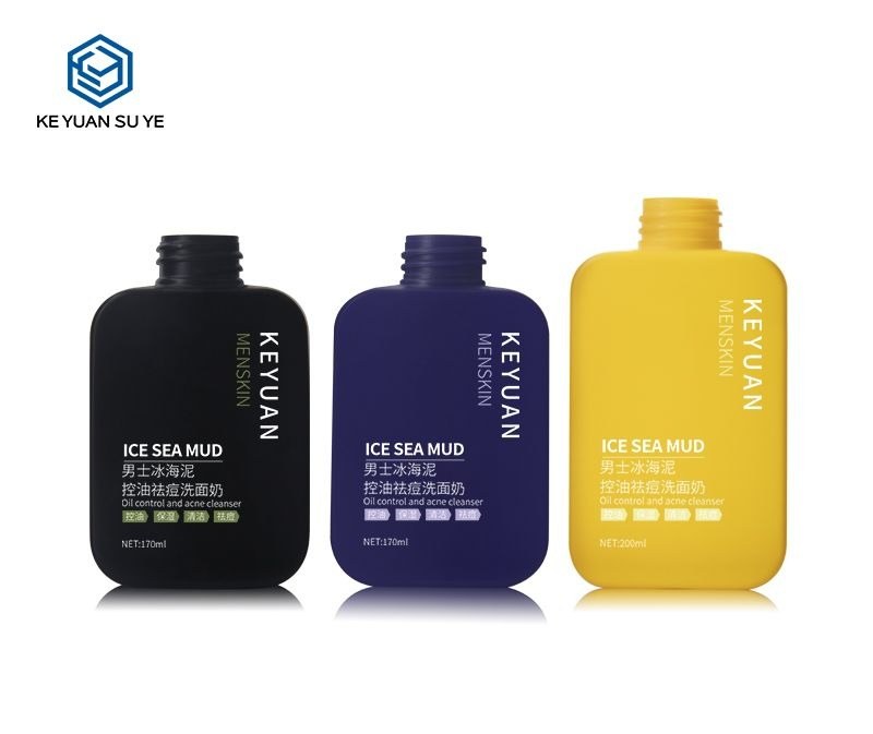 KY199 - Chai Nhựa HDPE Vuông 170ml/200ml Đựng Sữa Rửa Mặt, Dầu Gội Có Vòi Bơm