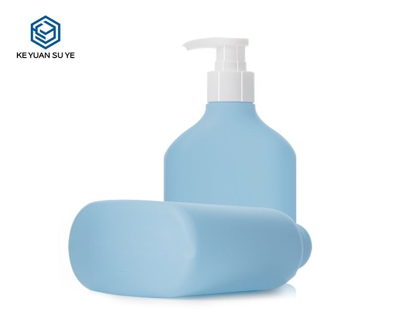 KY200-2 - Chai Nhựa HDPE Bơm 250ml Màu Xanh Dương Cao Cấp
