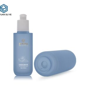 KY201-1 - Chai Dưỡng Da PETG Xanh Mờ Cao Cấp, Vai Bằng Đáy Tròn 30-150ml