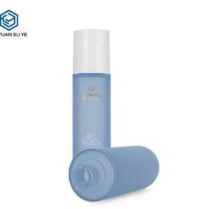 KY201-1 - Chai Dưỡng Da PETG Xanh Mờ Cao Cấp, Vai Bằng Đáy Tròn 30-150ml