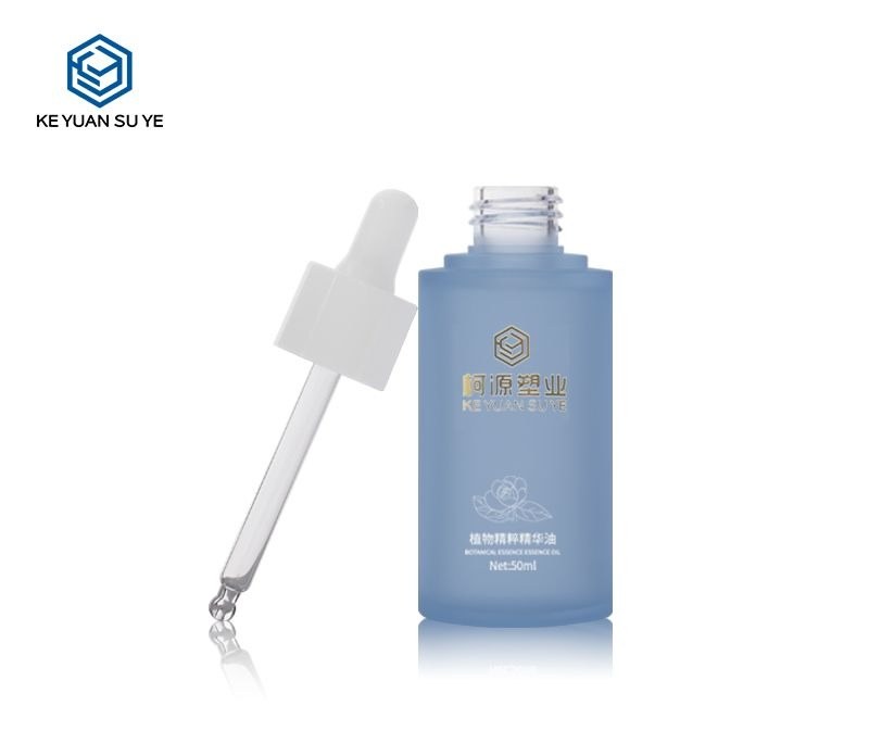 KY201-2 - Chai nhựa PETG mờ xanh dương đựng mỹ phẩm 30-100ml