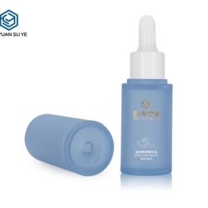 KY201-2 - Chai nhựa PETG mờ xanh dương đựng mỹ phẩm 30-100ml