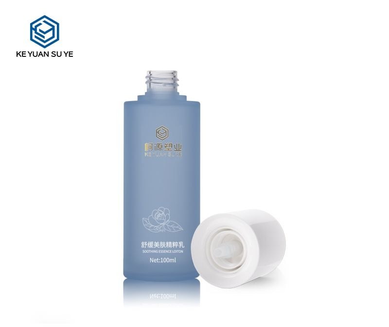 KY201-2 - Chai nhựa PETG mờ xanh dương đựng mỹ phẩm 30-100ml